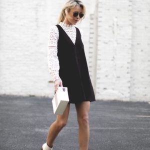 Free People Retro Love Dress - Brown Suede